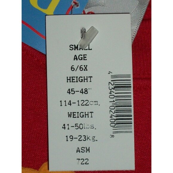 Disney Youth Winnie The Pooh Red Crewneck Pullover Sweatshirt Size Small 6X - Picture 4 of 8